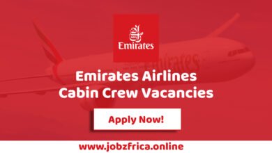 Emirates Airline Cabin Crew Vacancies